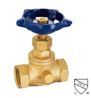 Brass Stop Gate Valve 3/8&quot;-4&quot; Brass Stop Valves Polishing Surface Plastic