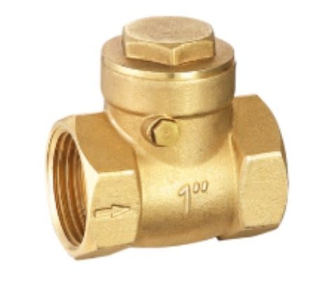1 Inch Brass Swing Check Valve Threaded  1 / 2 inch brass check valve