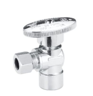 OEM Service 90 Degree 2 Way Angle Valve Hot And Cold Water Bathroom Toilet Thread 3/8&quot; 1/2 Brass Angle Valve