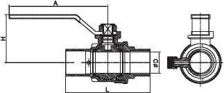 600WOG 150WSP Full Port 1/ 2 Solder Ball Valve With Chrome Plating Or Zinc Alloy 1/2–1″