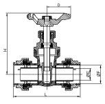 Cast Iron With Paint Hand Wheel BrasS ASTM Brass Ball Valves For Water Oil Gas