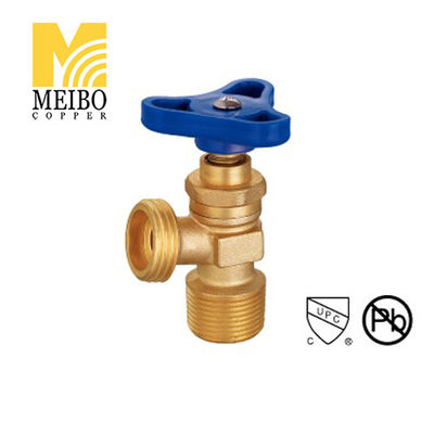 Half Inch Boiler Drain Plain Brass Male And Female Threaded Quarter Turn
