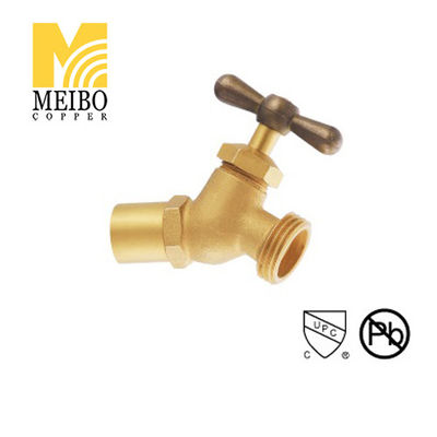 T-Handle Full Port 150 PSI Boiler Drain Valve 1/2 Solder Ends Connect
