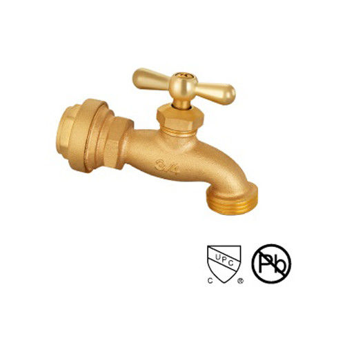 Brass Quick Connected Stop Ball Valves For Water With Zinc Alloy Handle Pipe Fitting Valve