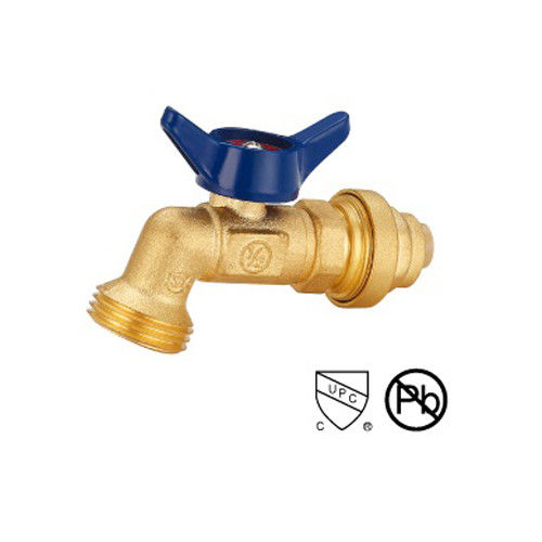 Brass Ball Valve Quick Connected Stop Valve With Aluminum Handle 1/2&quot;	3/4“	stop valve
