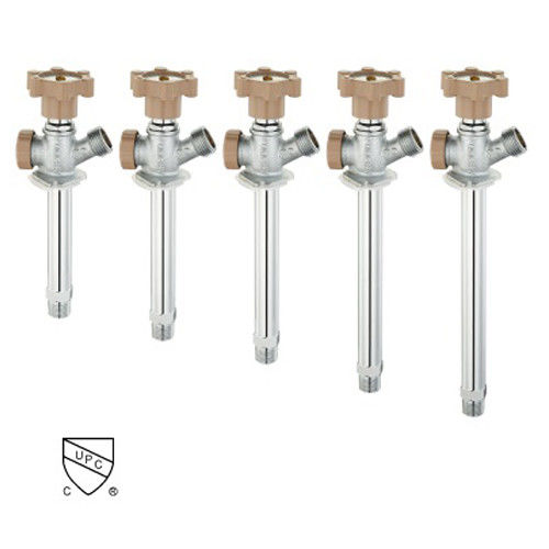 Threaded Quarter Turn Anti Siphon Frost Free Valve Multiturn Sillcock Brass For US